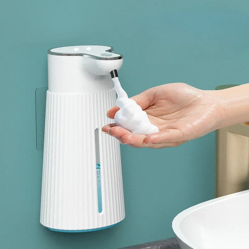 Automatic Soap Dispenser Touchless 400ml Rechargeable Electric 2 Level Adjustable