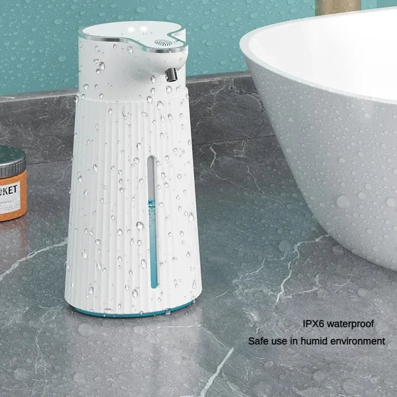 Automatic Soap Dispenser Touchless 400ml Rechargeable Electric 2 Level Adjustable